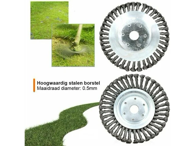 Onkruidborstel 15 cm voorbosmaaier - afbeelding 6 van  9
