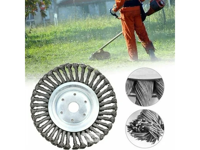 Onkruidborstel 15 cm voorbosmaaier - afbeelding 7 van  9