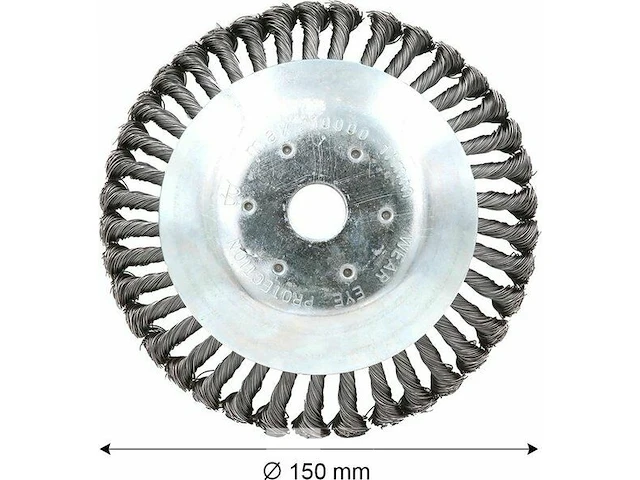 Onkruidborstel 15 cm voorbosmaaier - afbeelding 8 van  9