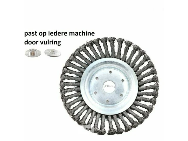 Onkruidborstel 15 cm - afbeelding 1 van  2