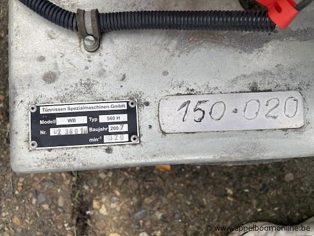 Onkruidborstel tunnissen, wb, bj 2007, werking niet gekend - afbeelding 2 van  2