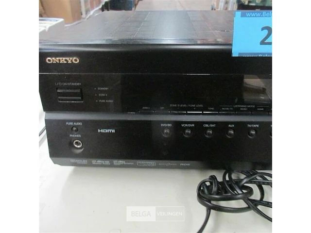 Onkyo av receiver tx-sr507 - afbeelding 2 van  7