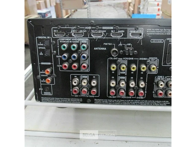 Onkyo av receiver tx-sr507 - afbeelding 5 van  7