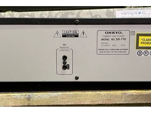 Onkyo cd-speler - afbeelding 2 van  2