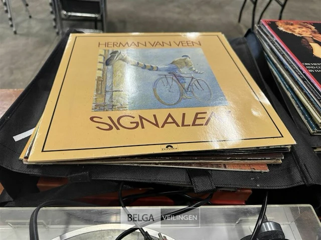Onkyo platenspeler en partij lp platen - afbeelding 5 van  5