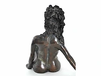 Onleesbaar getekend ig (inge groenen?) - bronzen sculptuur - afbeelding 5 van  10