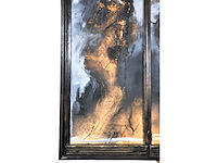 Onleesbaar signatuur - 3 gratiën - gemengde techniek - 126x141 cm - afbeelding 13 van  14