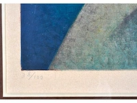 Onleesbaar signatuur - muzikant - litho - afbeelding 7 van  7