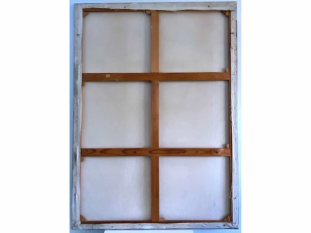 Onleesbaar signatuur - schildersatelier - olie op doek - 166x120 cm - afbeelding 4 van  12