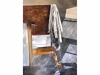 Onleesbaar signatuur - schildersatelier - olie op doek - 166x120 cm - afbeelding 1 van  12