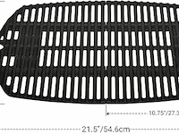 Onlyfire gietijzeren grillrooster voor weber - afbeelding 2 van  3