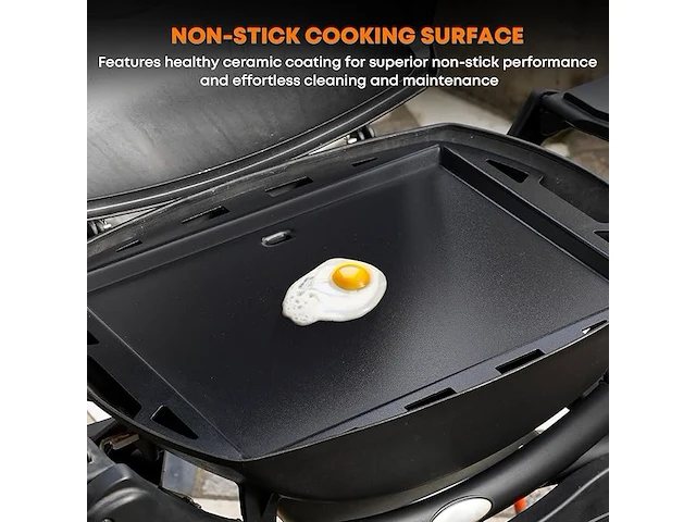 Onlyfire grillplaat voor weber - afbeelding 4 van  4