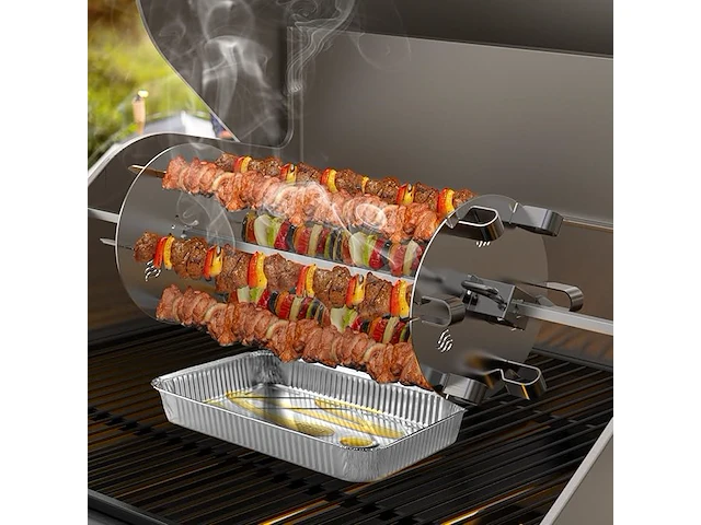 Onlyfire roterende kebabspiesjes - afbeelding 4 van  4