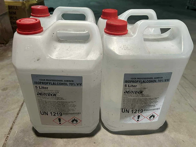 Ontsmetting alcohol 4x 5liter - afbeelding 1 van  3