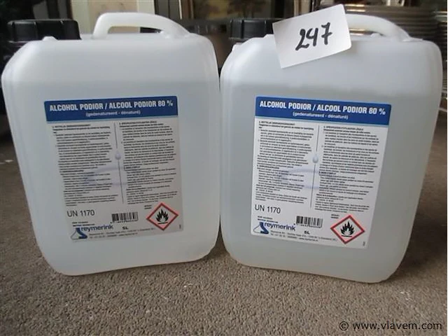 Ontsmettings alcohol - afbeelding 1 van  1