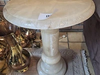 Onyx bijzettafel ø 40cm h 56cm - afbeelding 1 van  3