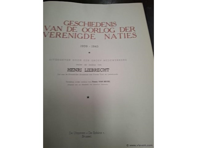 Oorlogsboek - afbeelding 2 van  2