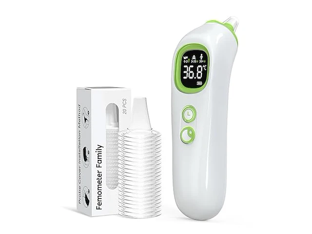 Oorthermometer voor baby's, kinderen en volwassenen - afbeelding 1 van  6