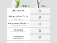 Oorthermometer voor baby's, kinderen en volwassenen - afbeelding 3 van  6