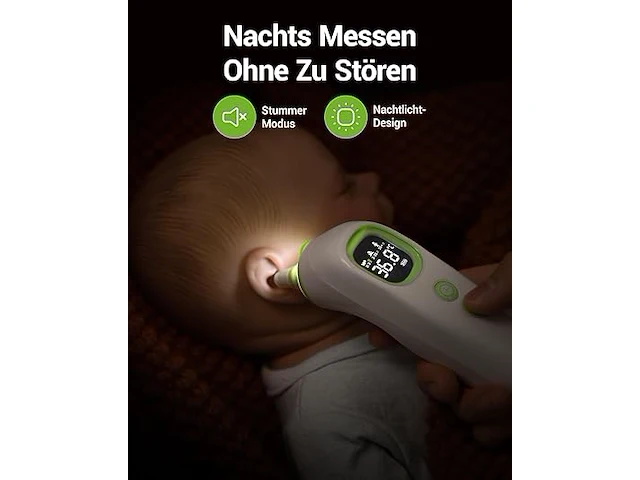 Oorthermometer voor baby's, kinderen en volwassenen - afbeelding 5 van  6