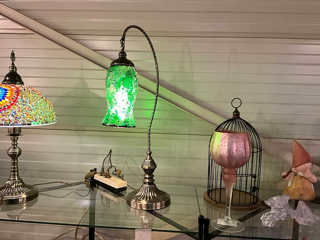 Oosterse mystieke lamp - afbeelding 2 van  4
