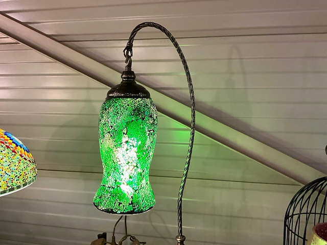 Oosterse mystieke lamp - afbeelding 3 van  4