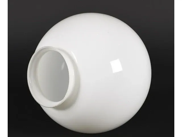 Opalen vintage bol voor lamp - afbeelding 2 van  2