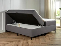 Opbergboxspring serie bologna, afmeting 140 x 200, antraciet - afbeelding 2 van  8