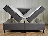 Opbergboxspring serie bologna, afmeting 140 x 200, antraciet - afbeelding 8 van  8