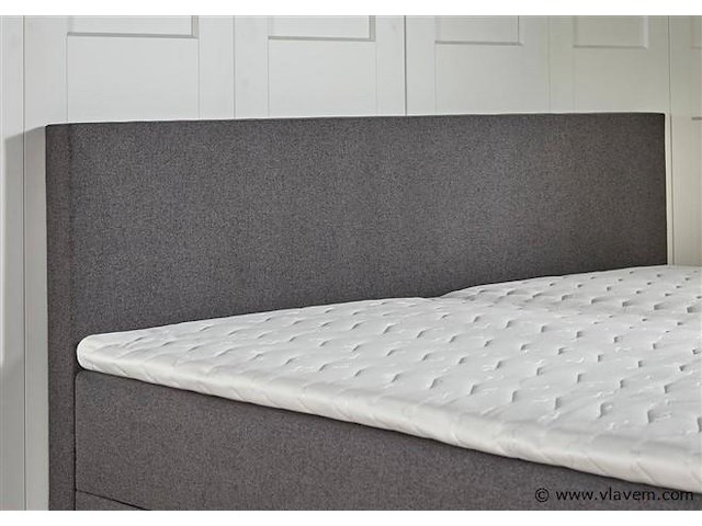 Opbergboxspring serie bologna, afmeting 140 x 200, antraciet - afbeelding 3 van  8