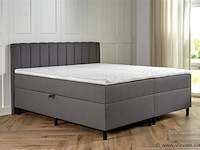 Opbergboxspring serie lausanne, afmeting 160 x 200, antraciet - afbeelding 9 van  9