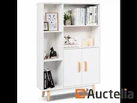 Opbergkast bibliotheek 80 x 24 x 119 cm - afbeelding 3 van  11