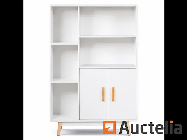 Opbergkast bibliotheek 80 x 24 x 119 cm - afbeelding 11 van  11