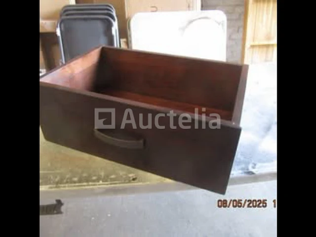 Opbergkast donker eiken h 147 cm - afbeelding 4 van  9