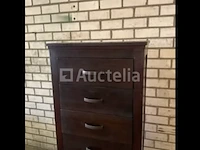 Opbergkast donker eiken h 147 cm - afbeelding 8 van  9