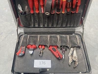 Opbergkoffer met handgereedschappen - afbeelding 1 van  5