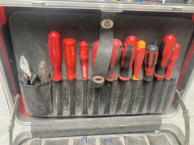 Opbergkoffer met handgereedschappen - afbeelding 2 van  5