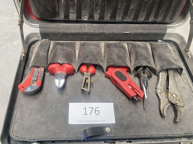 Opbergkoffer met handgereedschappen - afbeelding 3 van  5