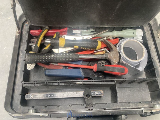Opbergkoffer met handgereedschappen - afbeelding 4 van  5