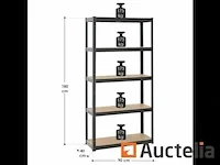 Opbergruimte rek basic kavel 2.180 x 90 x 40 cm - afbeelding 2 van  5