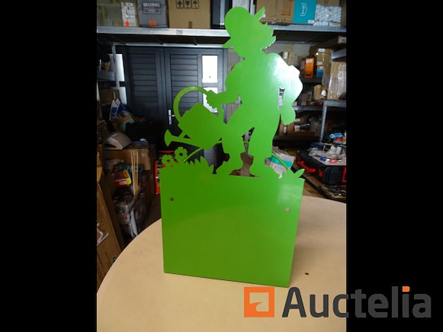 Opbergruimte voor decoratieve metalen slangen - afbeelding 3 van  6