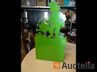 Opbergruimte voor decoratieve metalen slangen - afbeelding 3 van  6