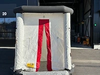 Opblaasbare decontaminatie - / douchetent - afbeelding 1 van  9