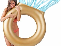 Opblaasbare diamanten ring - afbeelding 1 van  3