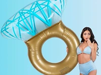 Opblaasbare diamanten ring - afbeelding 3 van  3