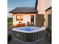 Opblaasbare hot tub | automatische opblaasbare 6 persoons met led - afbeelding 1 van  7