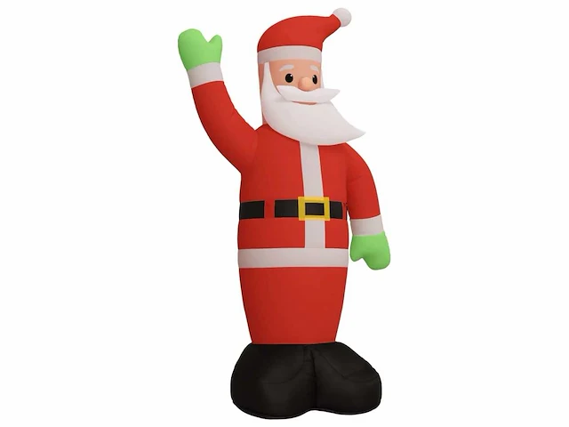 Opblaasbare kerstman met led 820 cm - levering enkel in belgië - afbeelding 3 van  8