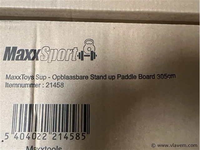 Opblaasbare stand-up paddleboard - afbeelding 1 van  4