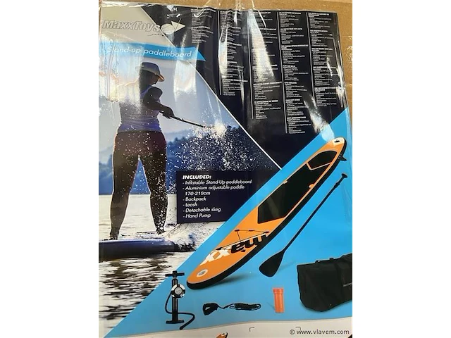 Opblaasbare stand-up paddleboard - afbeelding 2 van  4