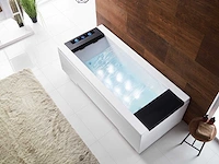 Opbouw design massagebad - waterval - glans wit - afbeelding 8 van  14